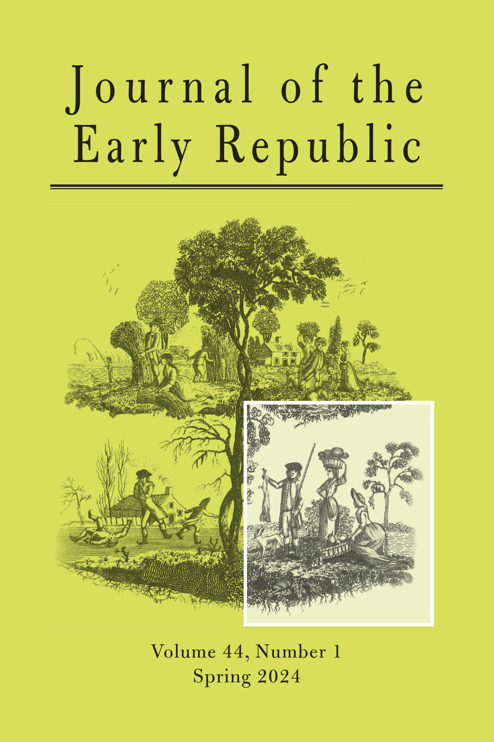 Cover of Sp 24 Journal of the Early Republic with Carso's review