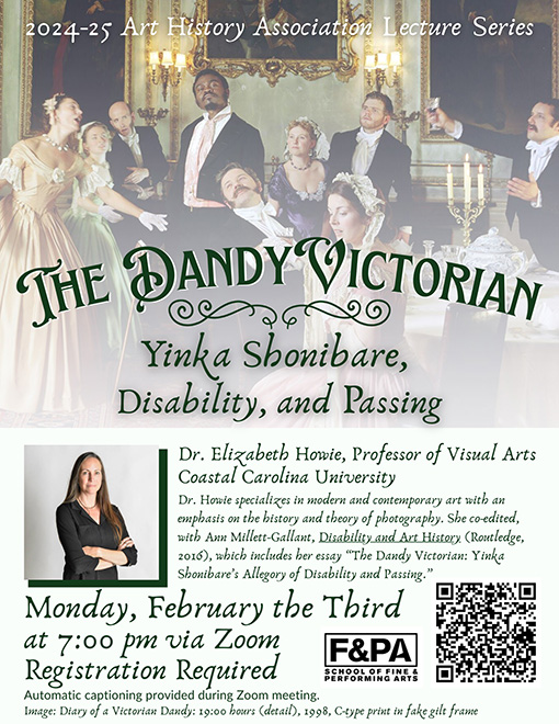 Flyer for a virtual Zoom event on Monday, February 3, 2025