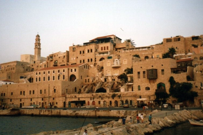 Beach front of Jaffa and Tel Aviv